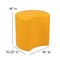 Flash Furniture Soft Seating Flexible Moon for Classrooms and Common Spaces - 18" Seat Height (Yellow) ZB-FT-045C-18-YELLOW-GG - alternate 9
